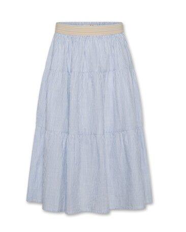 nikki striped skirt blue