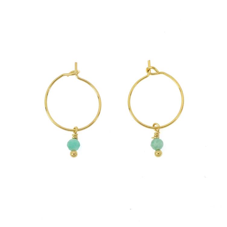 Ohrringe abie amazonite