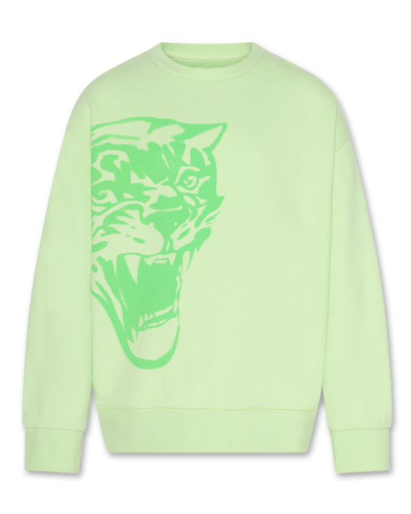 oscar sweater leo light green