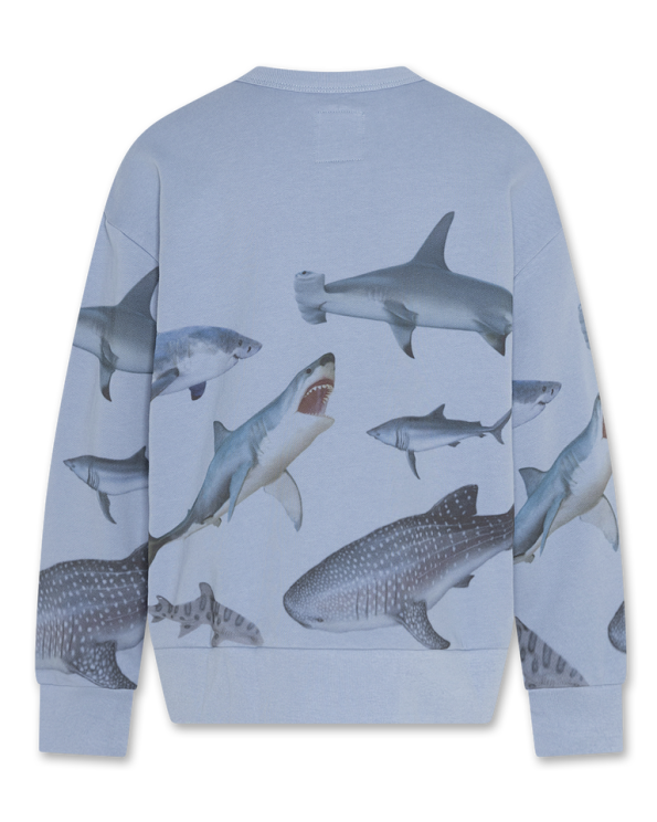 oscar sweater sharks light blue - 0