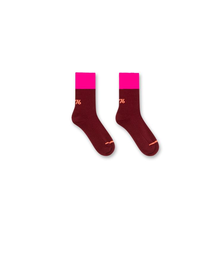 otto socks bordeau