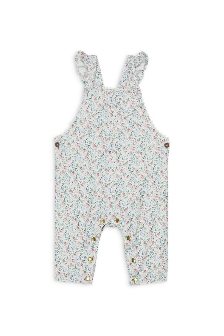 Overall Janna cream retro pansy