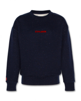 Oversized sweater explorer nep sweats navy