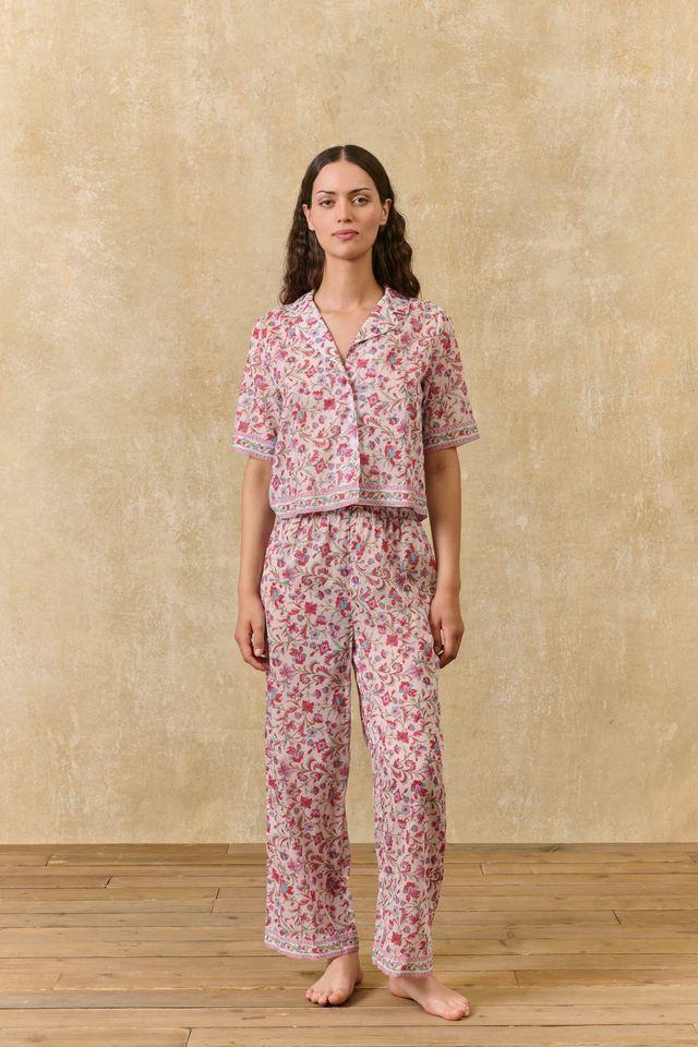 Pajamas Set Louka cream floral haven - 1
