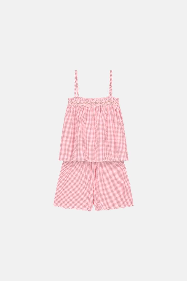 Pajamas Set Minala pink fregola vichy