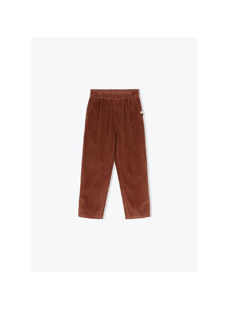 Pantalon velour gots marron