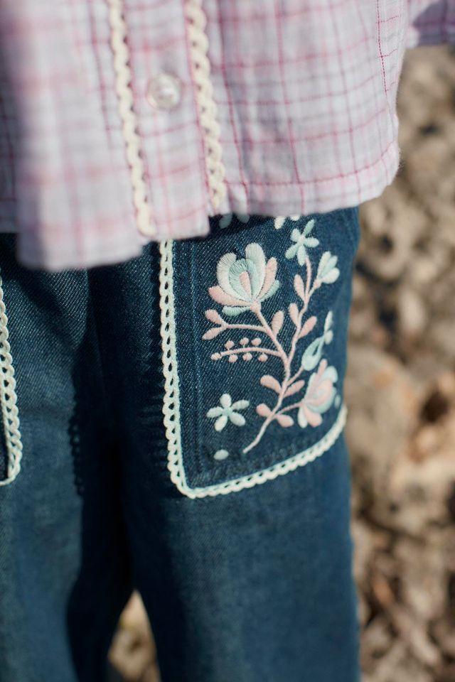 Pants Flofi indigo - 0