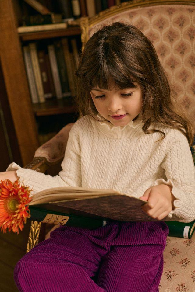 Pants flor raspberry - 0