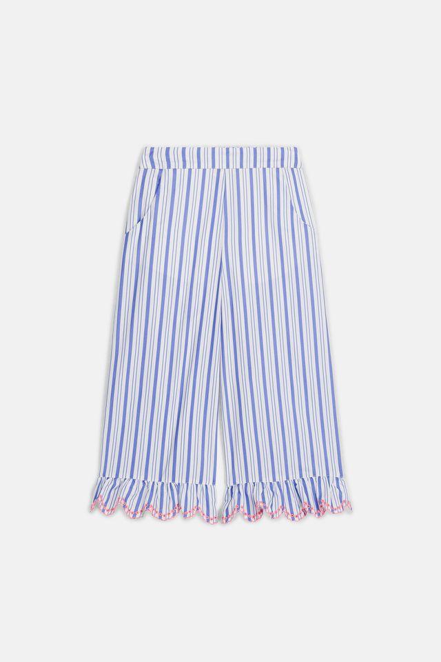 Pants Loukini blue seaside stripes