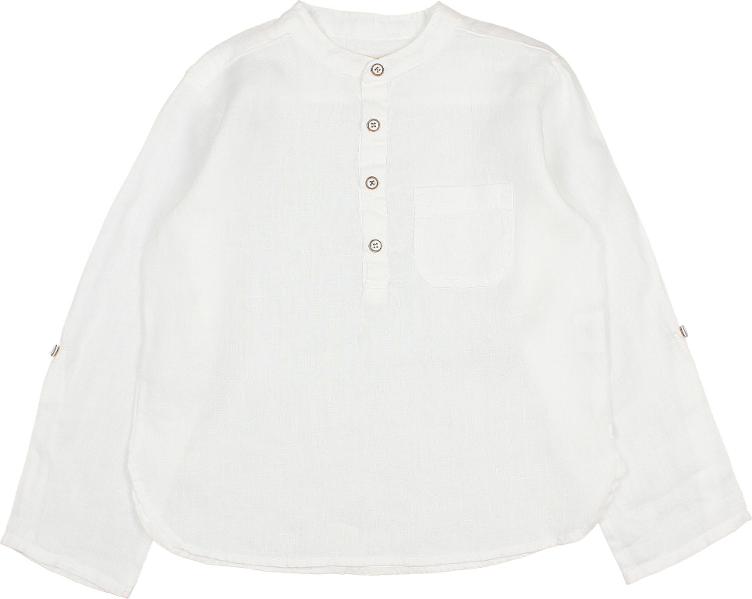 Paul Linen Shirt white