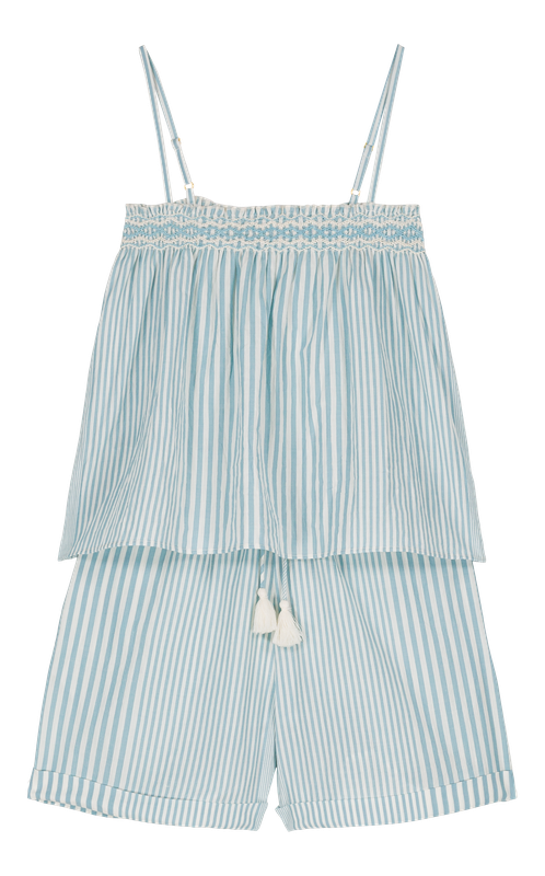 Pijama Set Minalou blue stripes