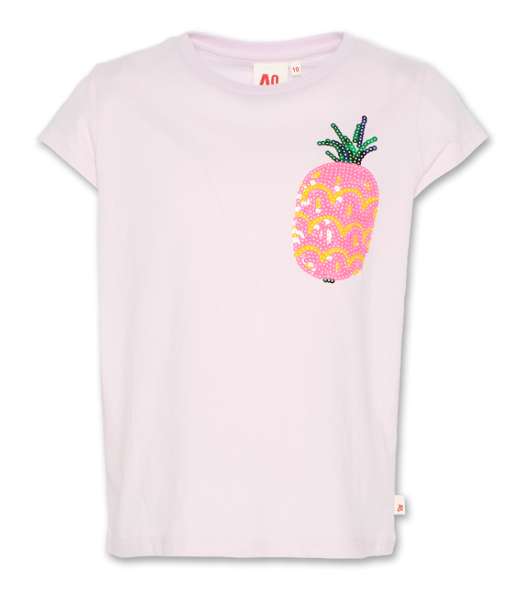 pineapple lilac t shirt