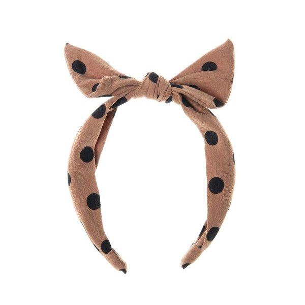 Polka dot headband