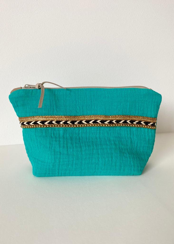 Pouch smaragd