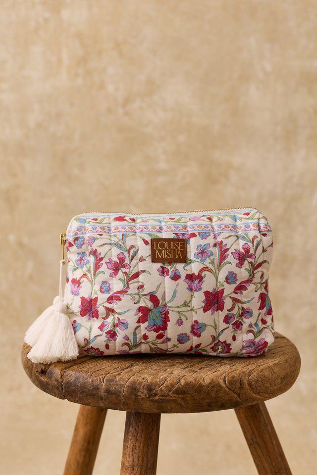 pouch Teiki Cream Floral heaven