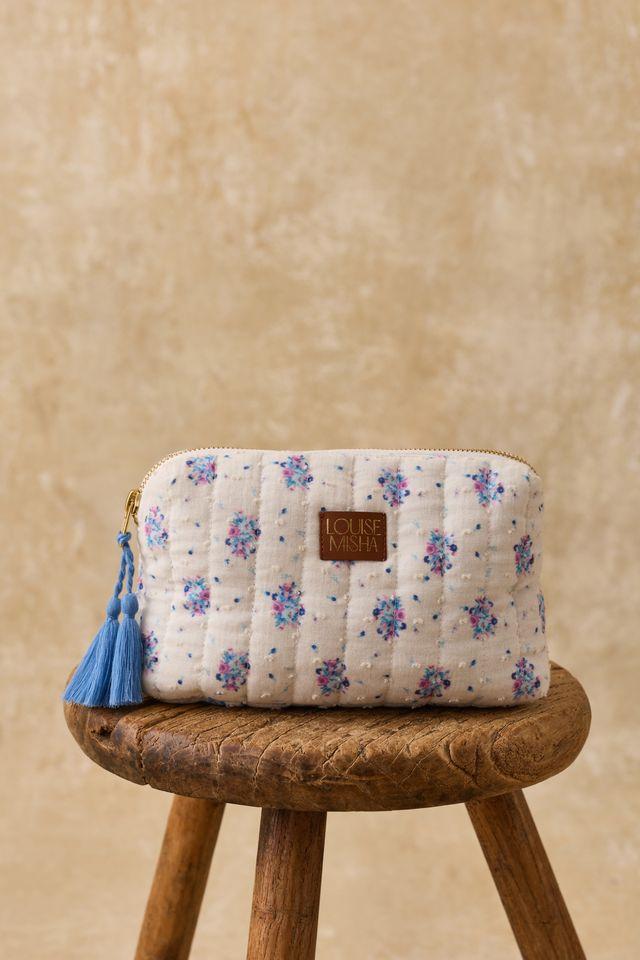 Pouch Teiki cream flower dunes