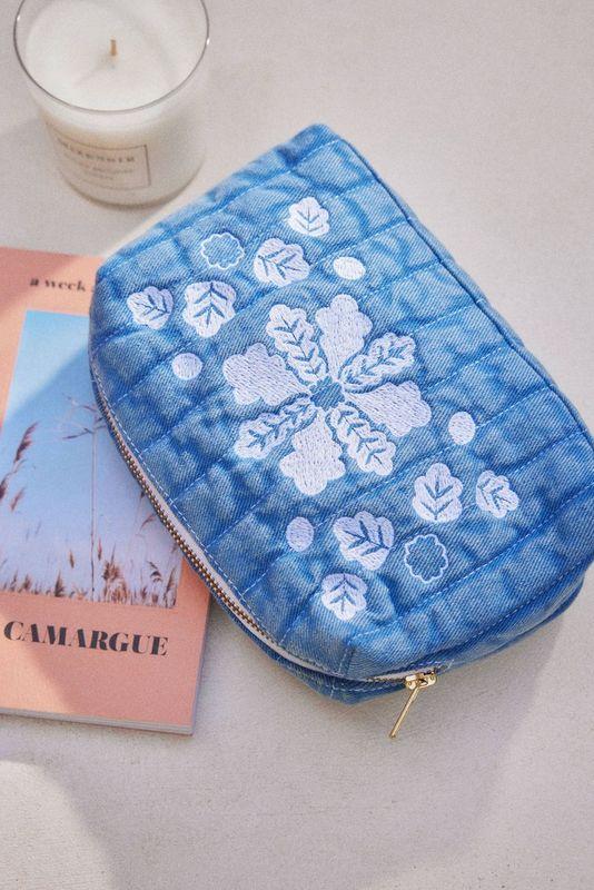 pouch Teiki Stone Blue