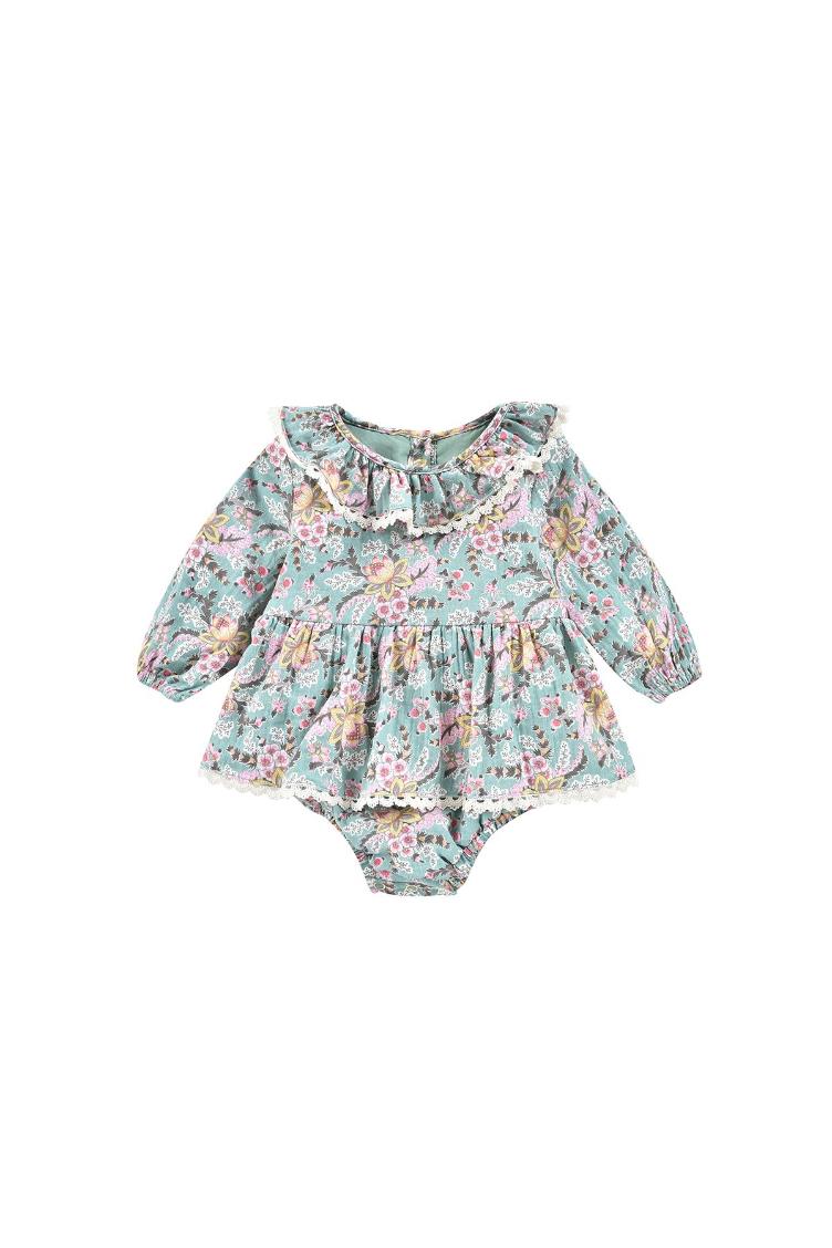 Rompers Ghilena Blue French