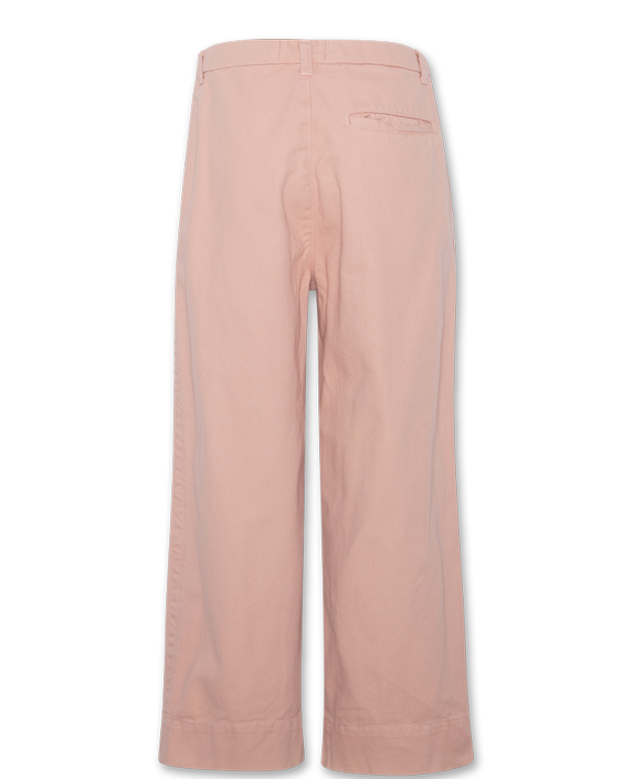 scarlett color pants dusty pink - 0
