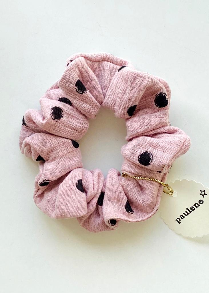 Scrunchie dot orchid