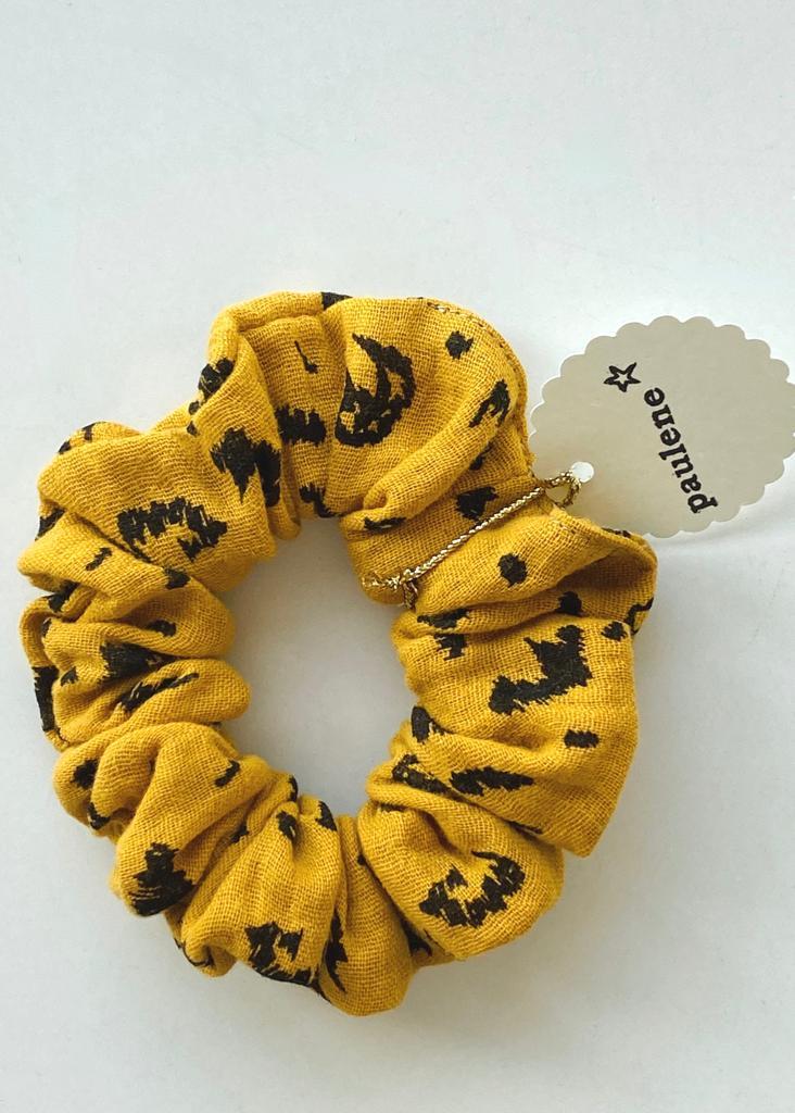 Scrunchie leo yellow