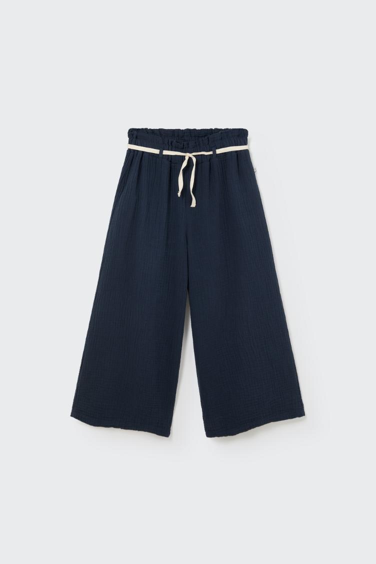 Senak soft gauze navy