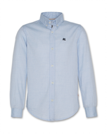 shirt oxford button down blue