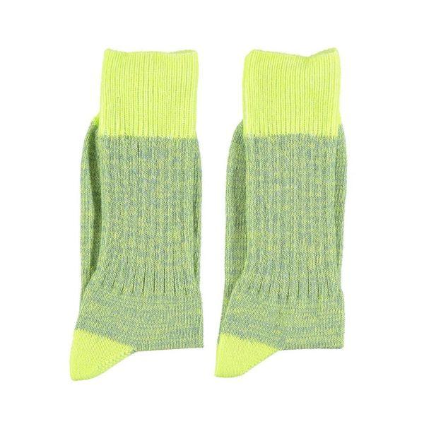 short socks green & lime