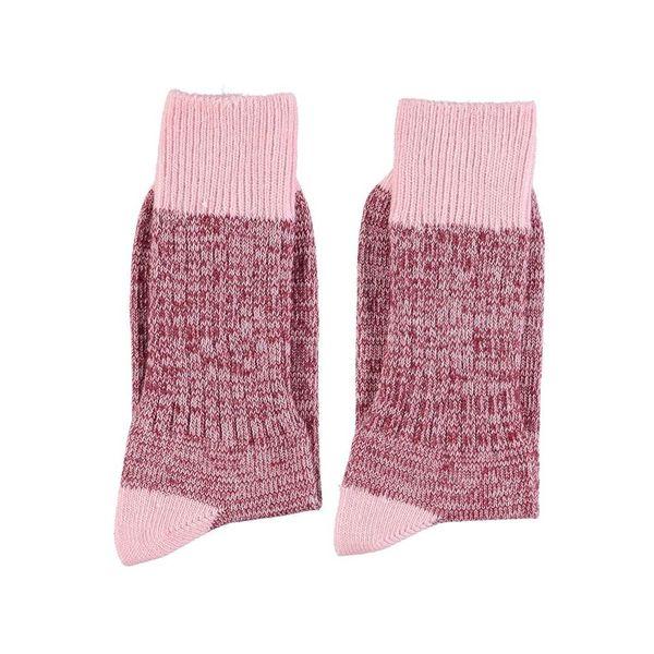 short socks raspberry & pink