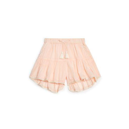 Shorts Alambra blush gauze