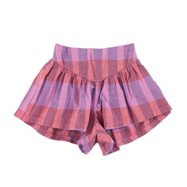 shorts lavender checkered