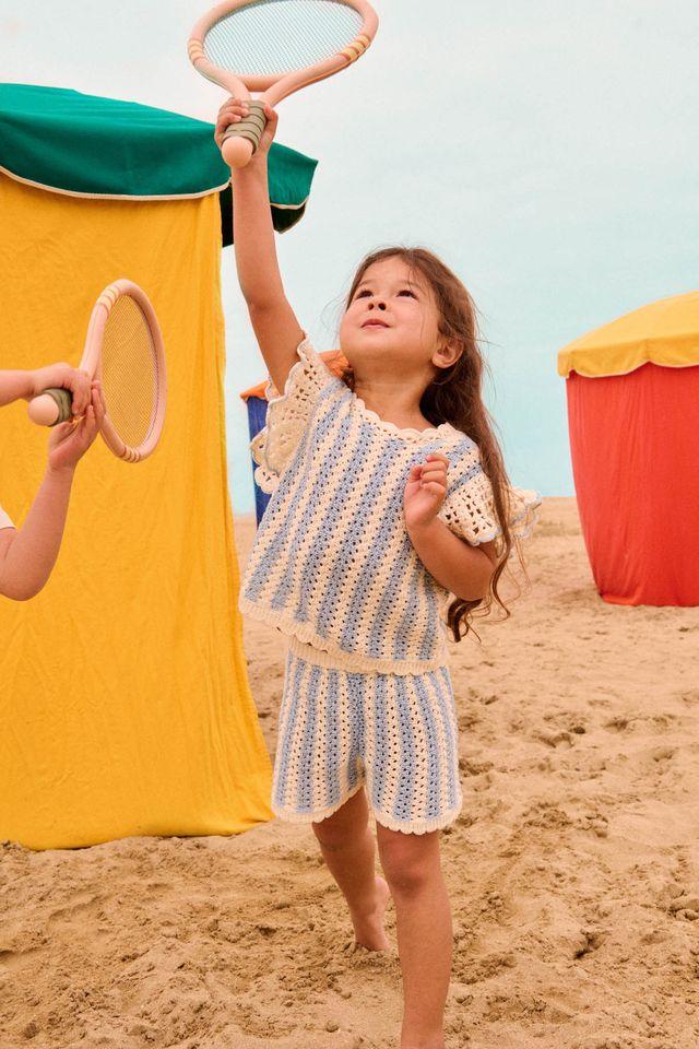 Shorts Mekylane blue stripes - 1