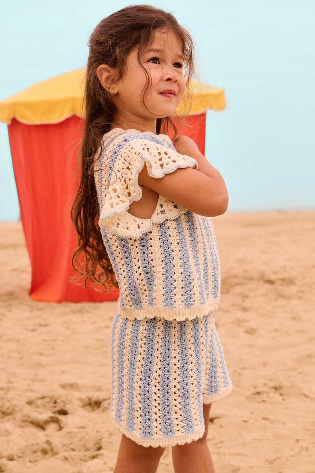 Shorts Mekylane blue stripes - 0