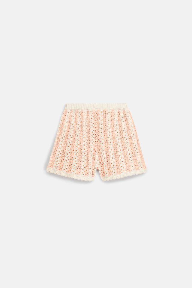 Shorts Mekylane pink stripes