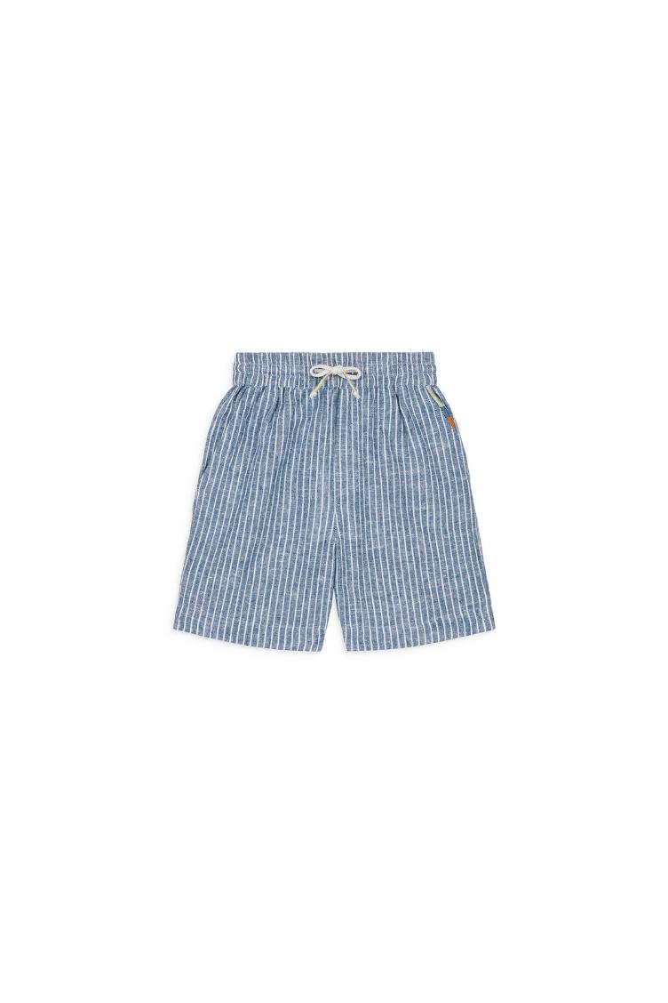 Shorts Obiki Blue Onda stripes