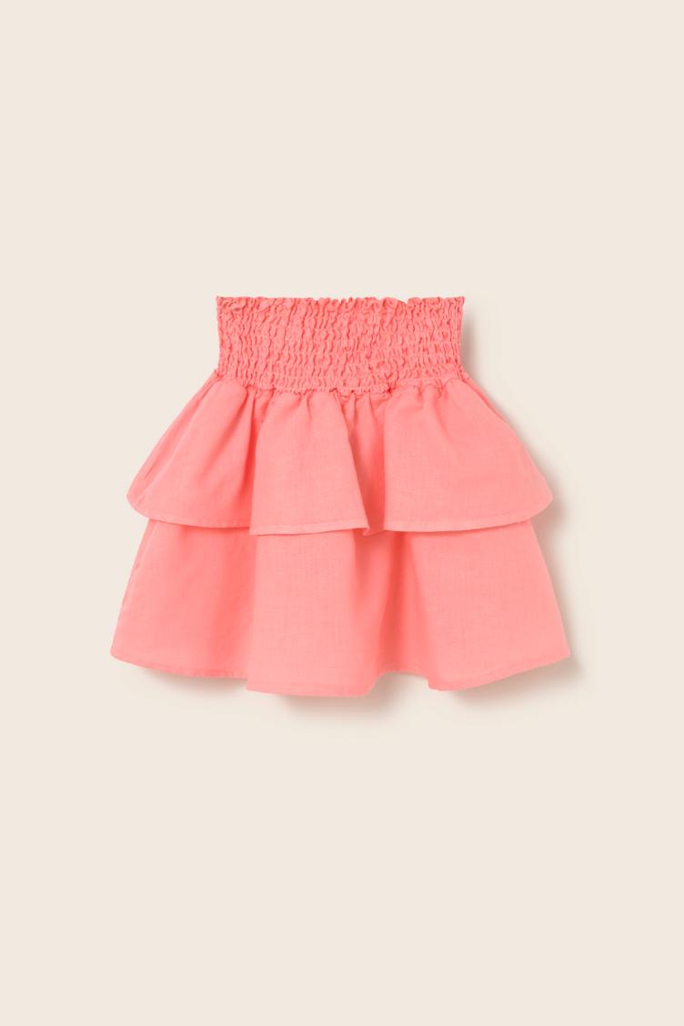 Sintra candy pink cotton linen