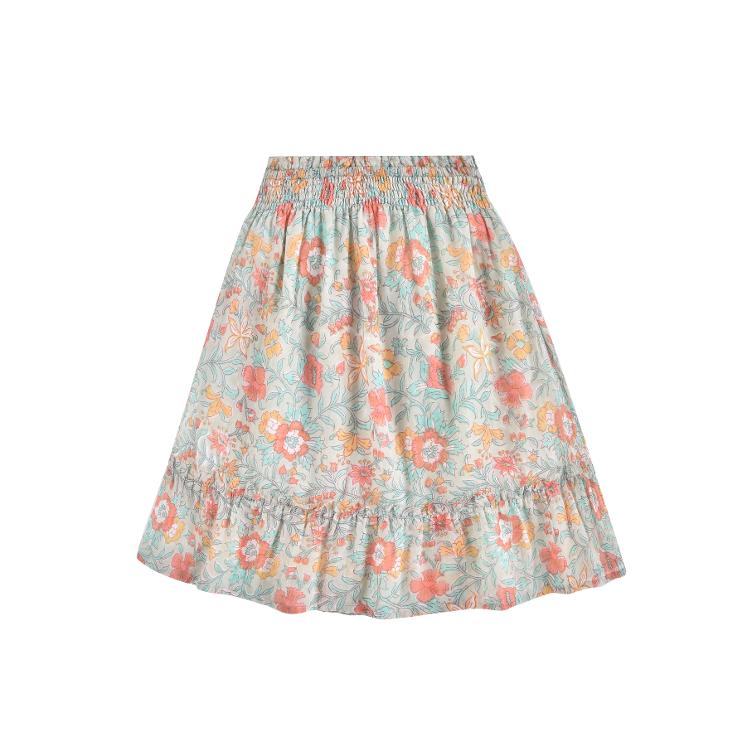 Skirt Anneta water flowers