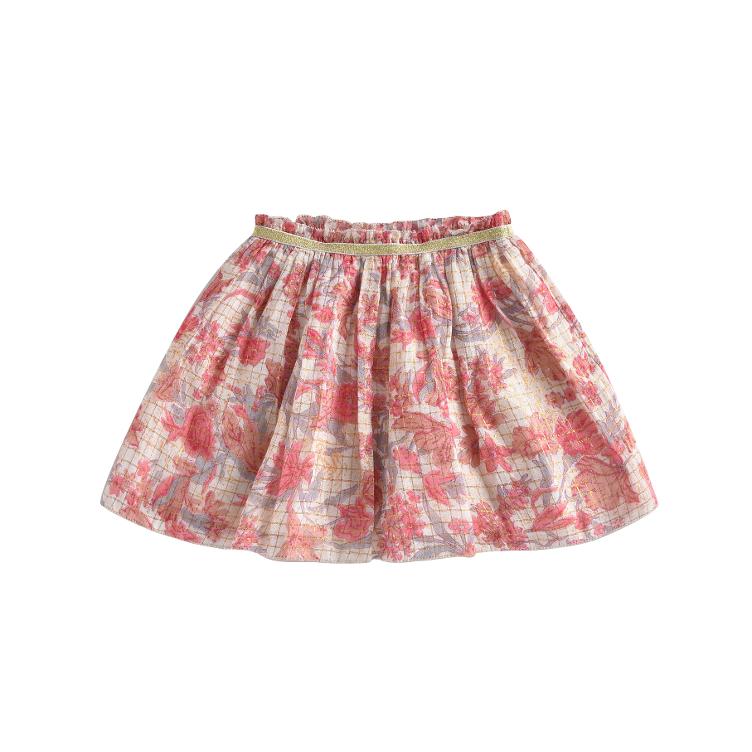 Skirt salina pink flowers