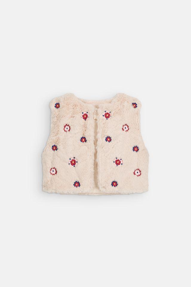 Sleeveless Jacket Liliou cream