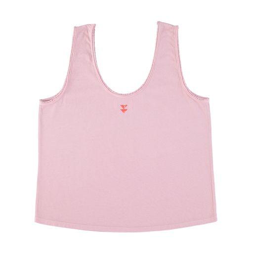 Sleeveless Top lilac circles print - 0