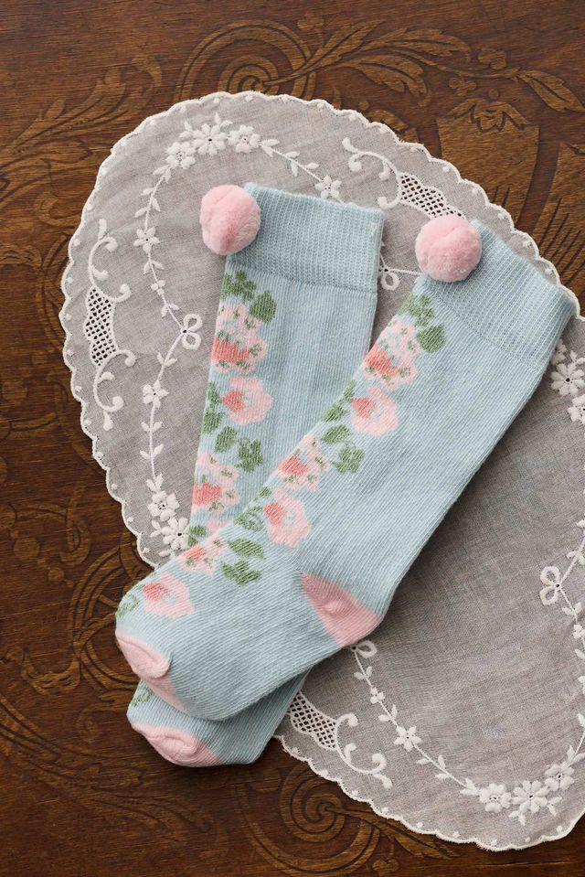Socks Chelie baby blue - 0