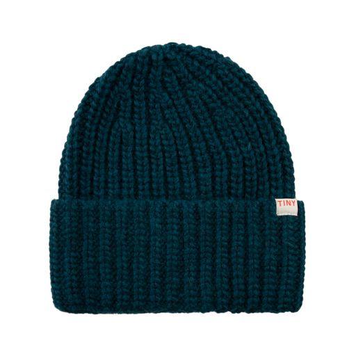 Solid Beanie petrol green