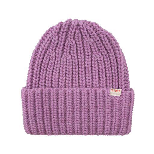 Solid Beanie violet