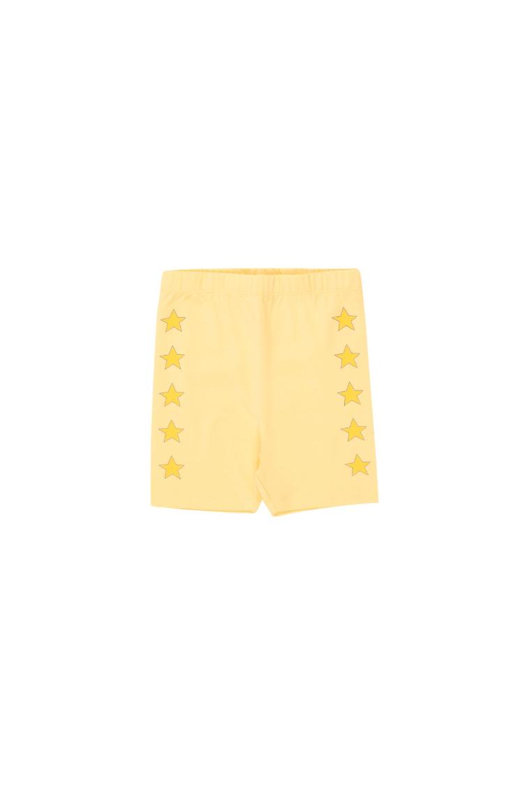 Stars biker leggins yellow