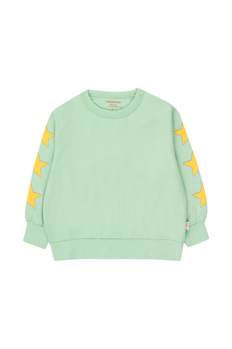 Stars Sweatshirt light green