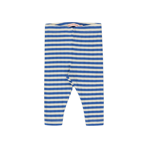 Stripes baby pant light cream/indigo