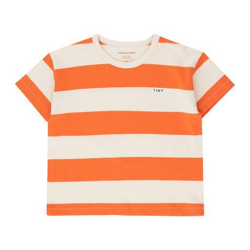 Stripes Tee summer red