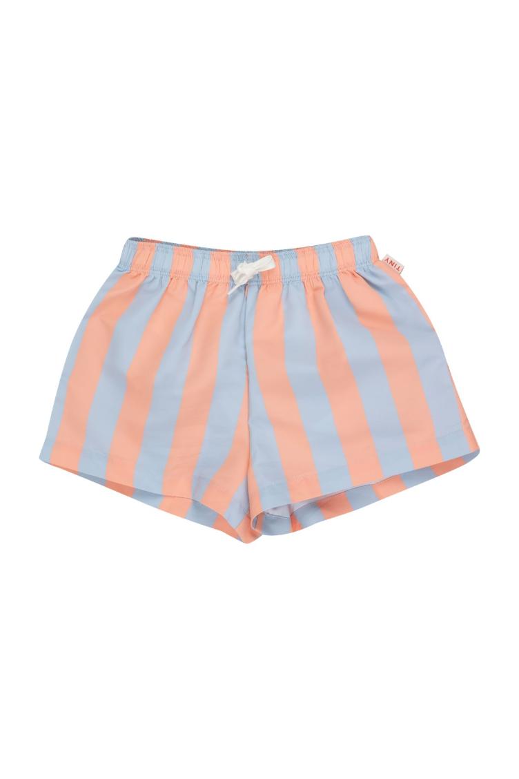 stripes trunks blue grey/papaya