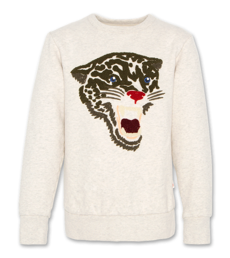 sweater leopard oyster