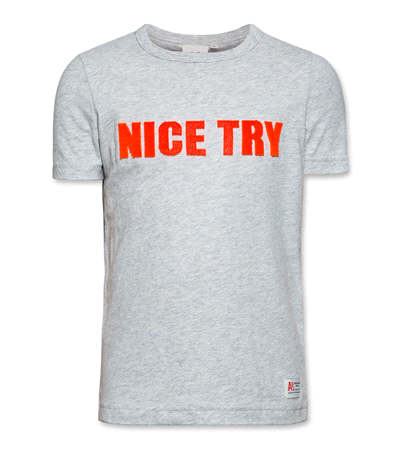 T shirt nice try